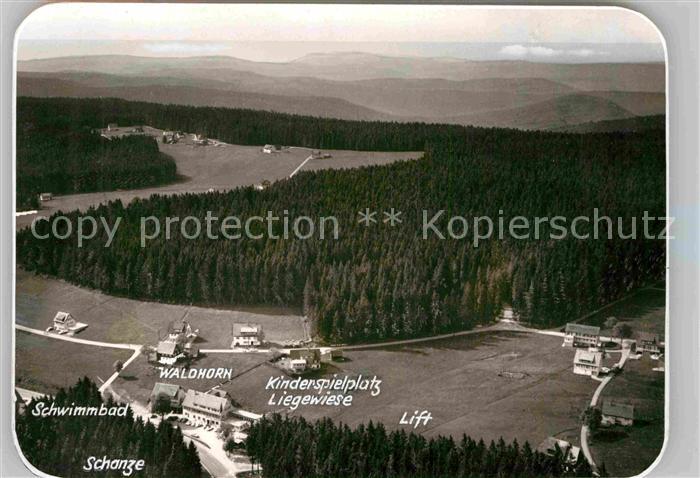 Kniebis Freudenstadt Fliegeraufnahme Schanze Waldhorn