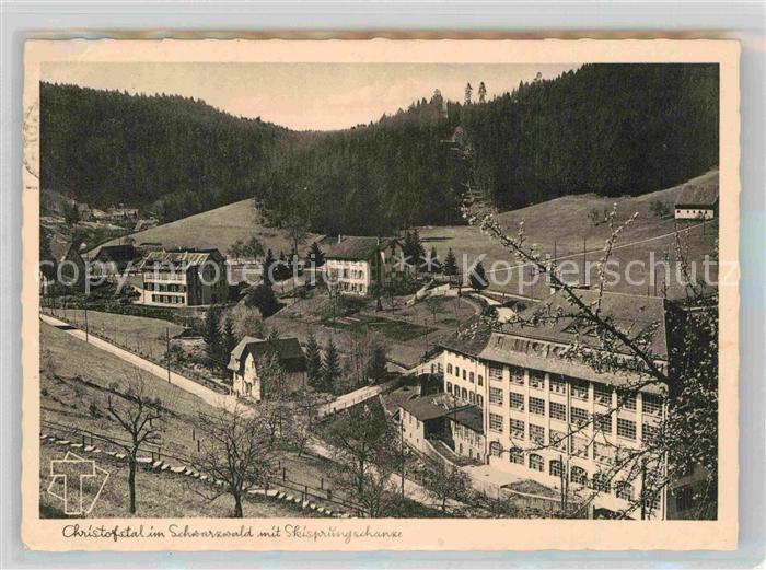 FREUDENSTADT BW Tuchfabrik Christofstal Skisprungschanze