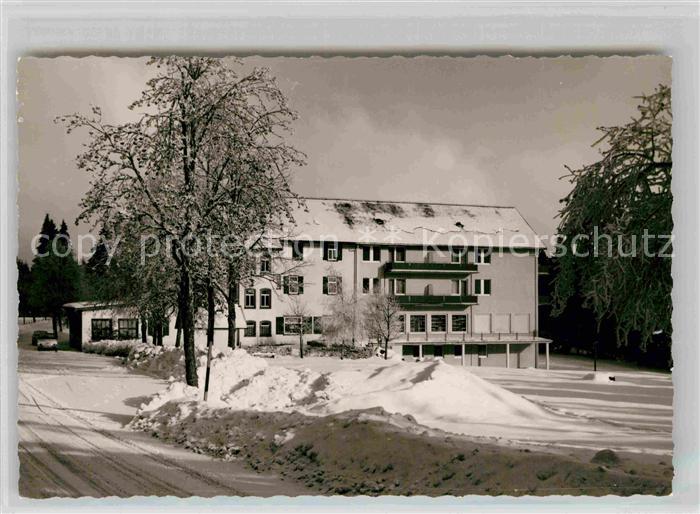 Kniebis Freudenstadt Hotel Zuflucht Winter