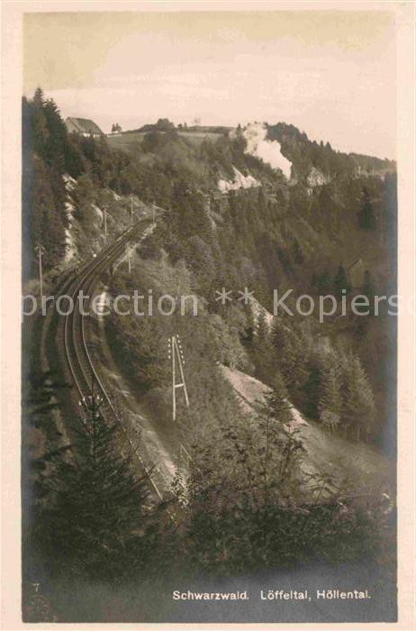 Schwarzwald Löffeltal Höllental
