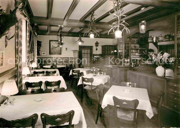 Notschrei Waldhotel Gaststube