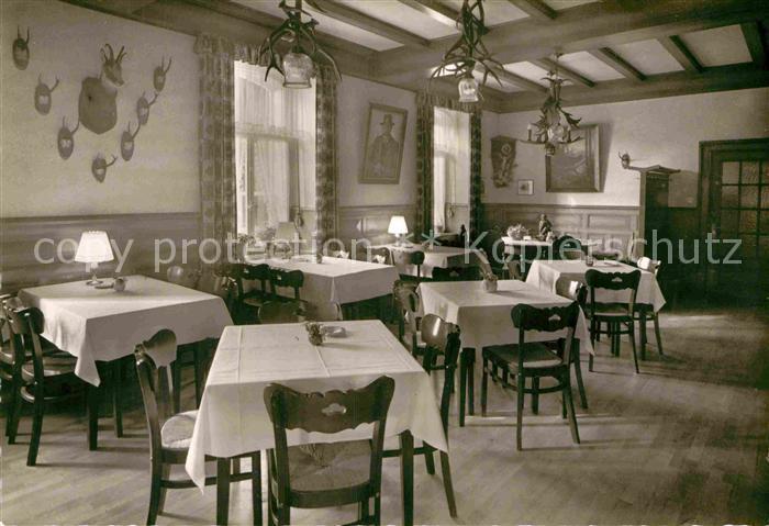 Notschrei Waldhotel Gaststube