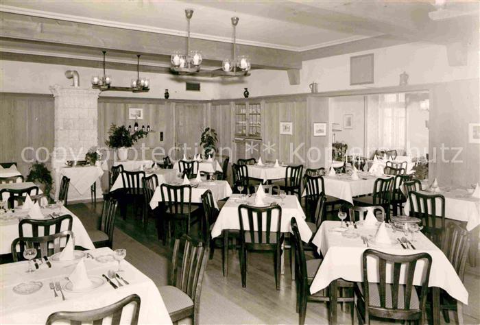 Notschrei Waldhotel Gaststube