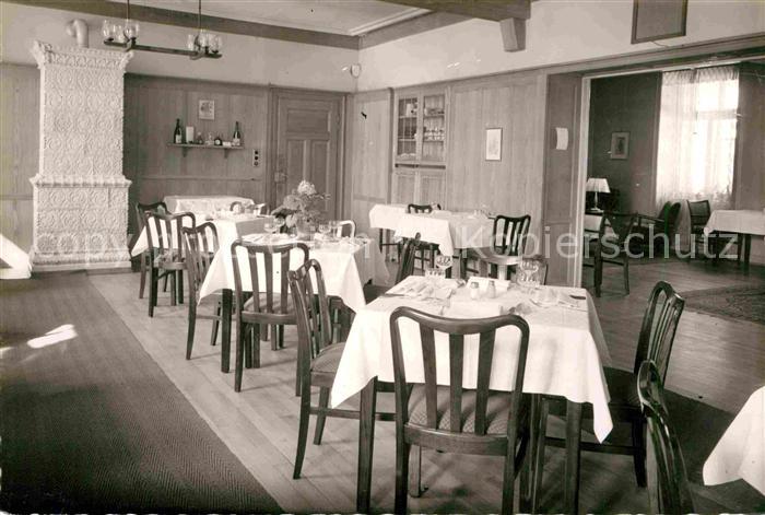 Notschrei Waldhotel Gaststube