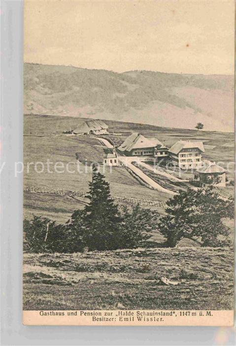 Schauinsland Gasthof Pension Halde