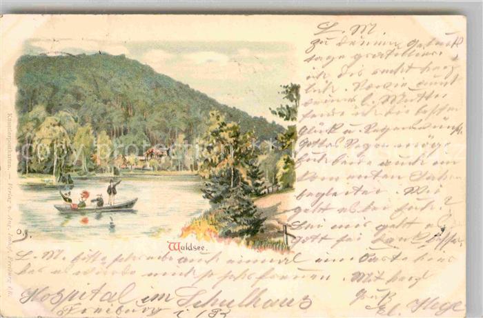 Waldsee Breisgau Ruderer