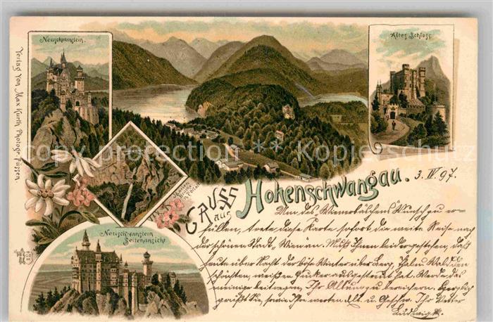 Hohenschwangau Altes Schloss Neuschwanstein