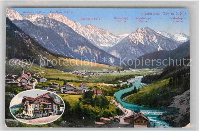 Hinterstein Bad Hindelang Panorama