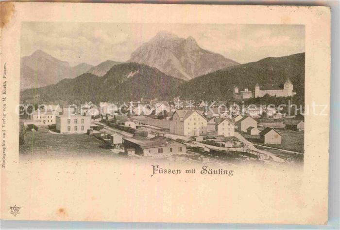 Fuessen Allgaeu Saeuling