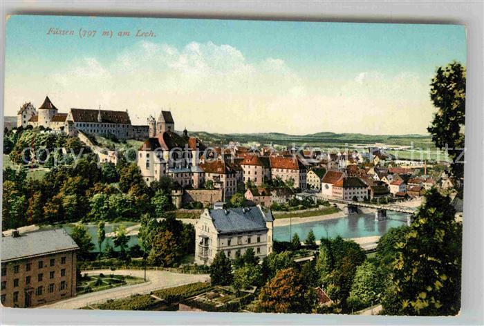 Fuessen Allgaeu Teilansicht