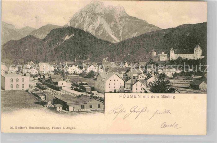 Fuessen Allgaeu Saeuling