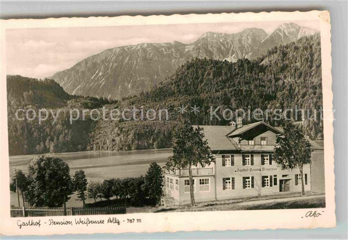 Weissensee Fuessen Gasthof Pension