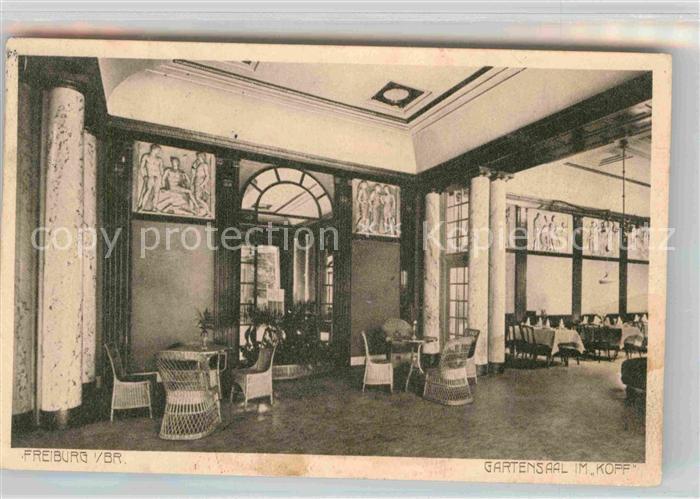 Freiburg Breisgau Gartensaal im Kopf