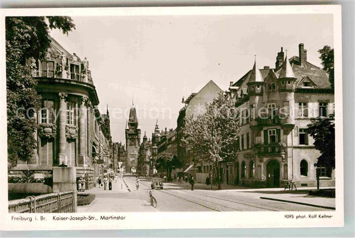 Freiburg Breisgau Kaiser Joseph Strasse Martinstor