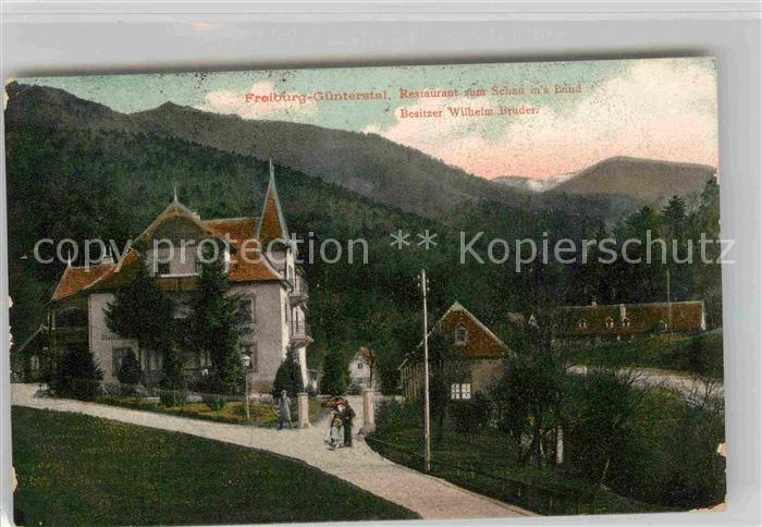 Guenterstal Freiburg Restaurant Schau ins Land