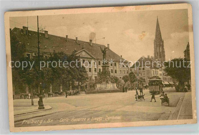 Freiburg Breisgau Carls Kaserne Siegesenkmal