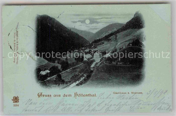 Hoellental Schwarzwald Gasthaus zum Sternen