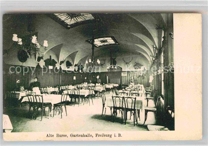 Freiburg Breisgau Alte Burse Gartenhalle