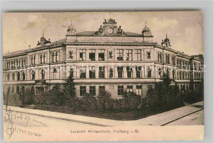 Freiburg Breisgau Lazarett Hildaschule