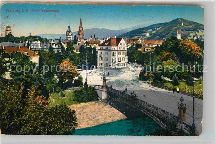 Freiburg Breisgau Friedrichsbruecke