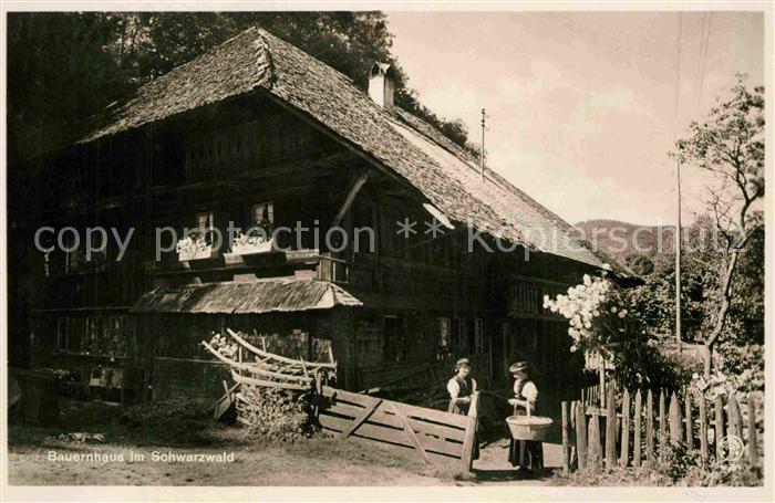 Schwarzwald Bauernhaus Schwarzwaldfrauen