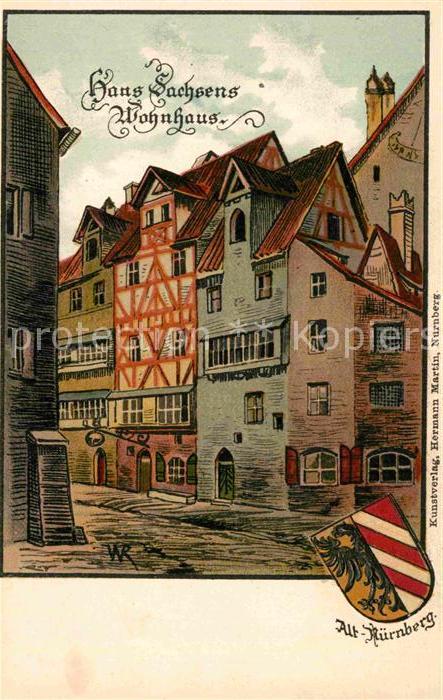 NueRNBERG  CITY Hans Sachsens Wohnhaus