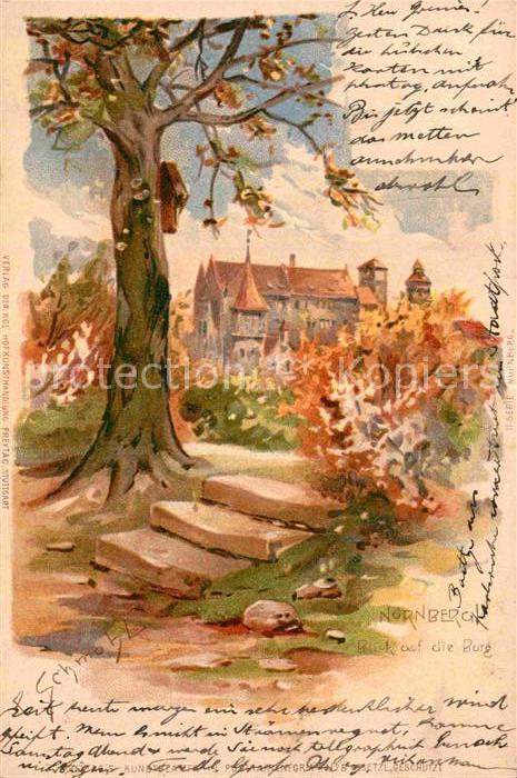 NueRNBERG  CITY Blick zur Burg