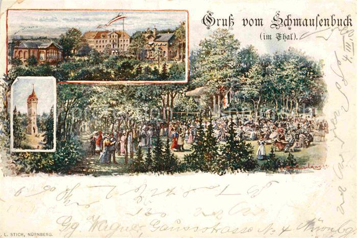 NueRNBERG  CITY Schmausenbuck Turm Teilansicht