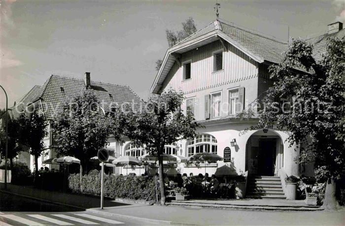 TITISEE Schwarzwald BW Cafe Restaurant Seeblick