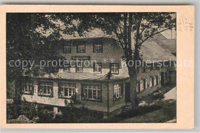 Bernau Schwarzwald Gasthof Pension Adler
