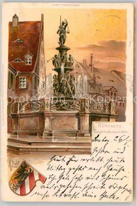 NueRNBERG CITY Tugendbrunnen