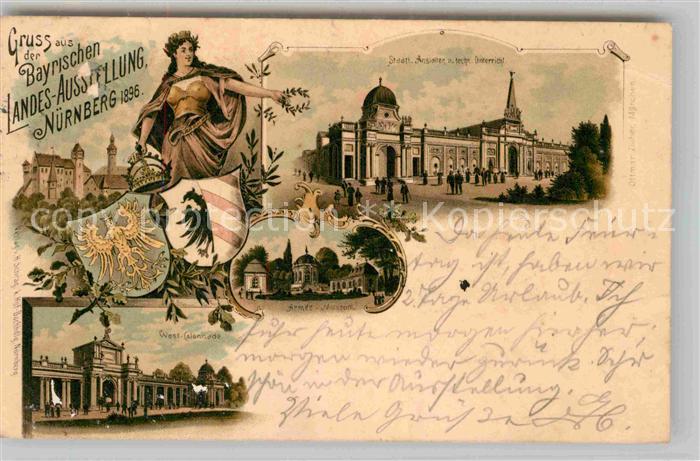 NueRNBERG CITY Staatliche Anstalten West Collonade