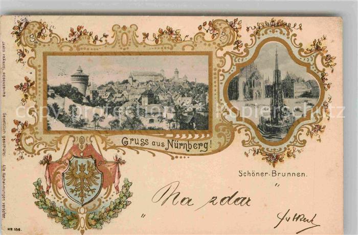 NueRNBERG  CITY Gesamtansicht Schoener Brunnen