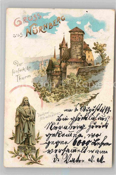 NueRNBERG  CITY Fuenfeckiger Turm