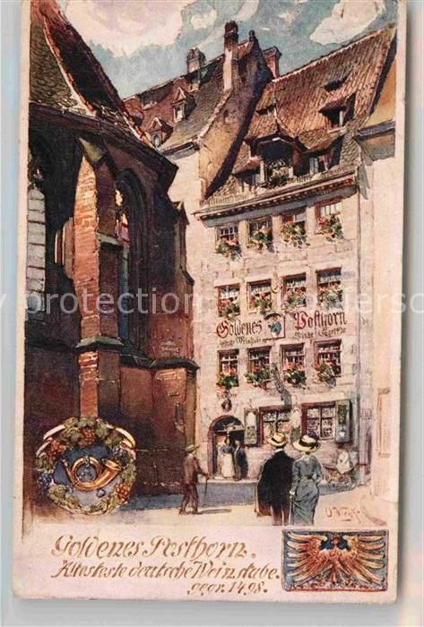 NueRNBERG  CITY Goldenes Posthorn