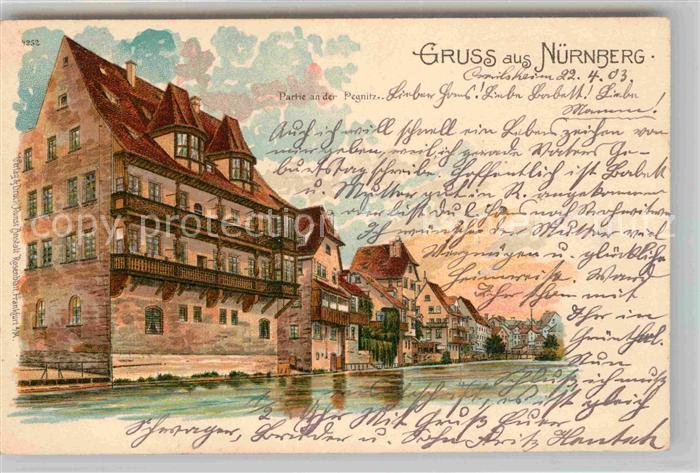 NueRNBERG  CITY Partie an der Pegnitz