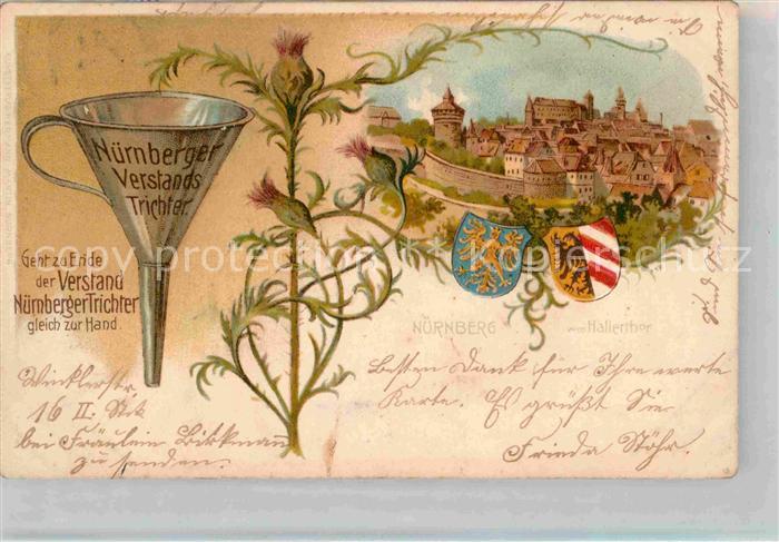 NueRNBERG  CITY Hallertor Trichter