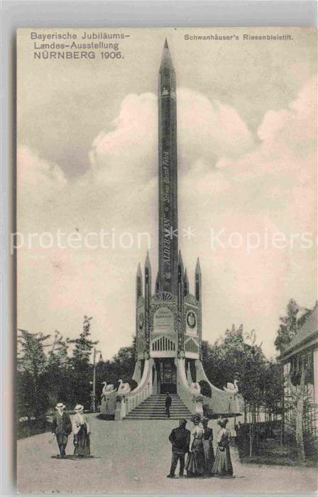 NueRNBERG  CITY Svchwanhaeuser Riesenbleistift