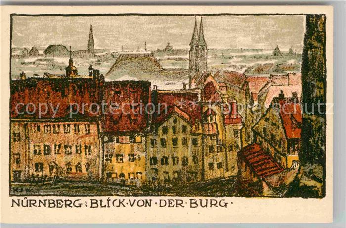 NueRNBERG  CITY Blick von der Burg