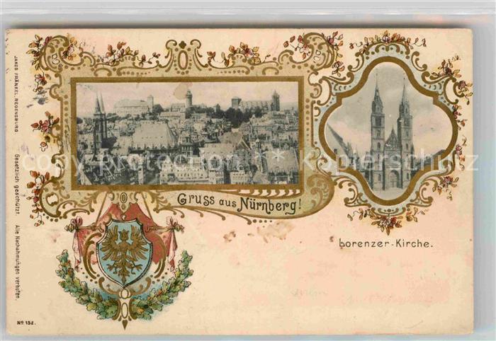 NueRNBERG  CITY Teilansicht Borenzer Kirche