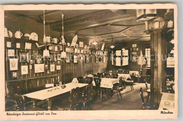 NueRNBERG  CITY Bratwurst Gloeckl Inneres