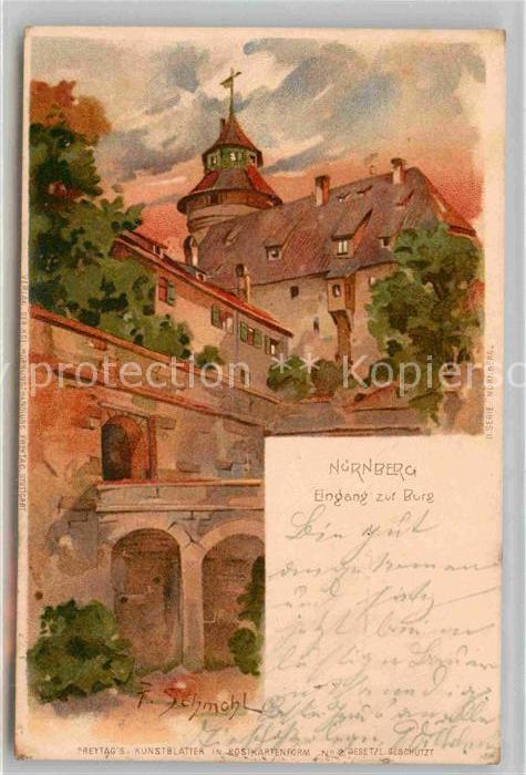 NueRNBERG  CITY Eingang zur Burg