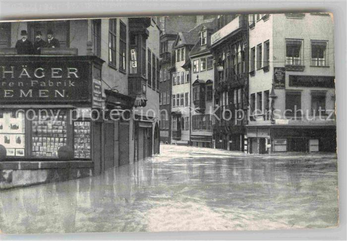 NueRNBERG  CITY Hochwasser Katastrophe 1909 Plobenhofstrasse