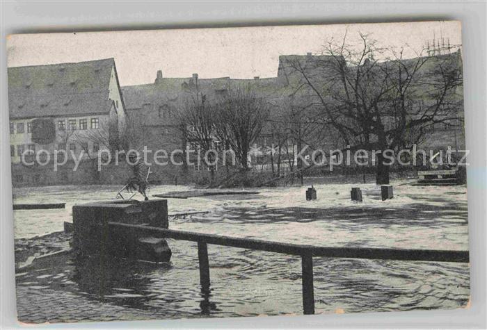 NueRNBERG  CITY Hochwasser Katastrophe 1909 Insel Schuett