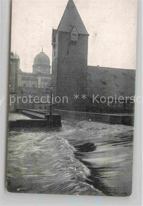 NueRNBERG  CITY Hochwasser Katastrophe 1909 Bergauerplatz