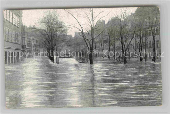 NueRNBERG  CITY Hochwasser Katastrophe 1909 Maxplatz