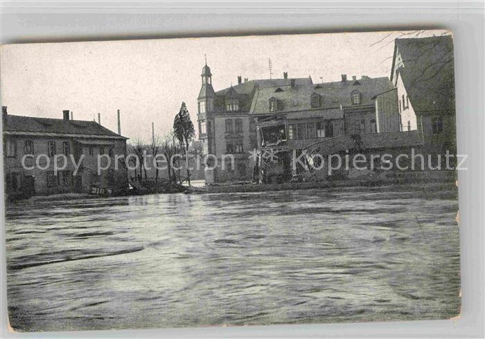 NueRNBERG  CITY Hochwasser Katastrophe 1909 Hauseinsturz Kleinweidenmuehle