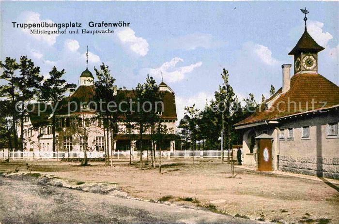 Grafenwoehr Truppenuebungsplatz Militaergasthof Hauptwache