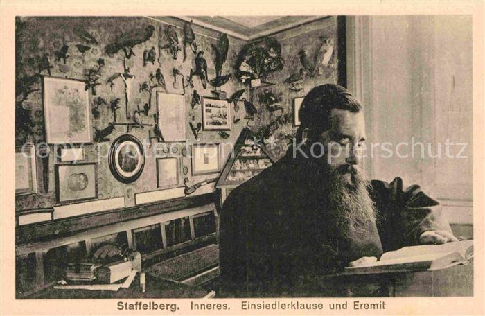 Staffelberg Einsiedlerklause und Eremit Bruder Valentin