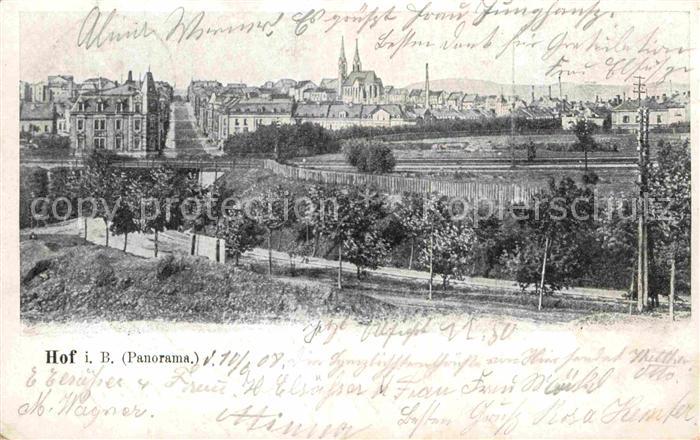 Hof Oberfranken Panorama